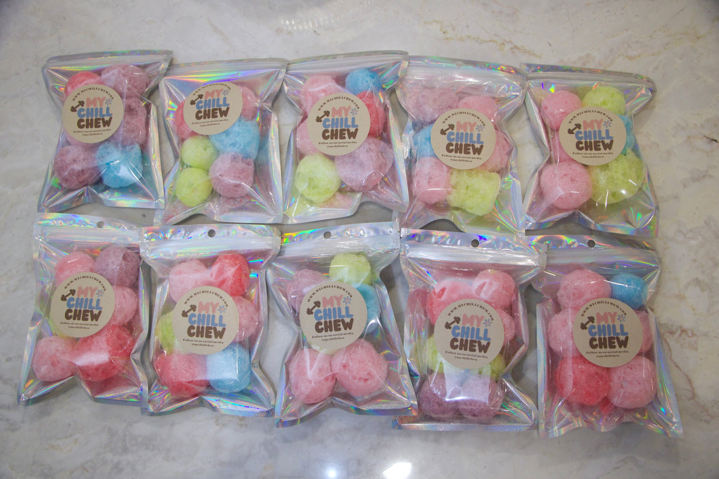 10 Jolly Chew Bags @ (40g/bag) - Shipping included